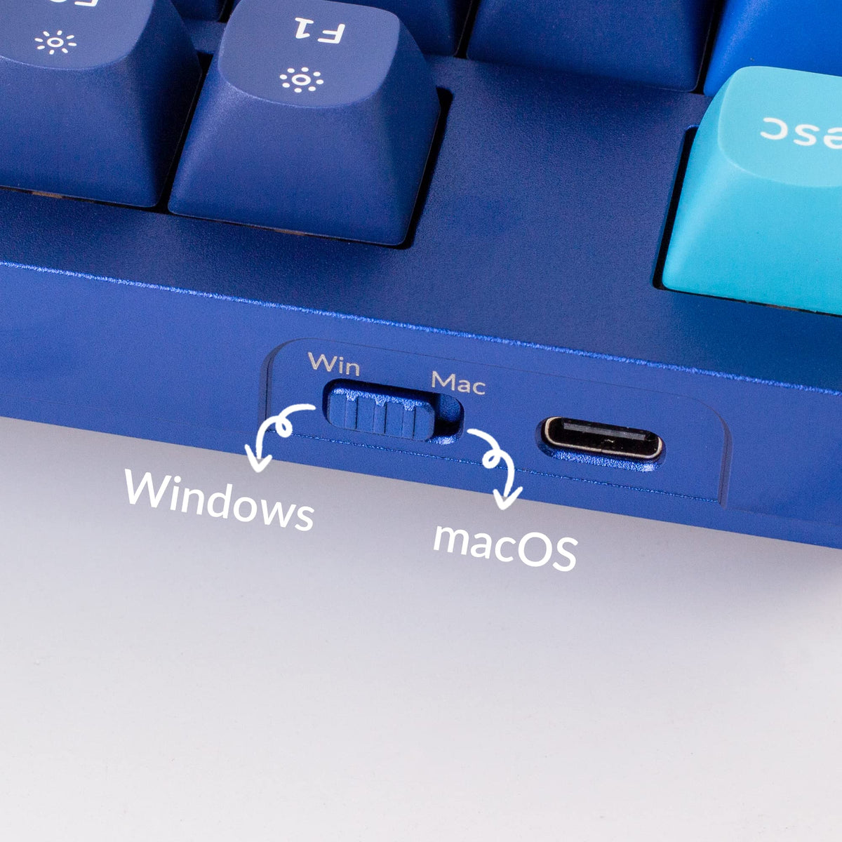 Keychron Q3 cross-OS compatibility across Mac, Windows, Linux.