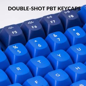Stabilizers on large keys improve stability and travel consistency.
