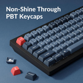 Keychron V1 Max Bluetooth multitasking across devices.