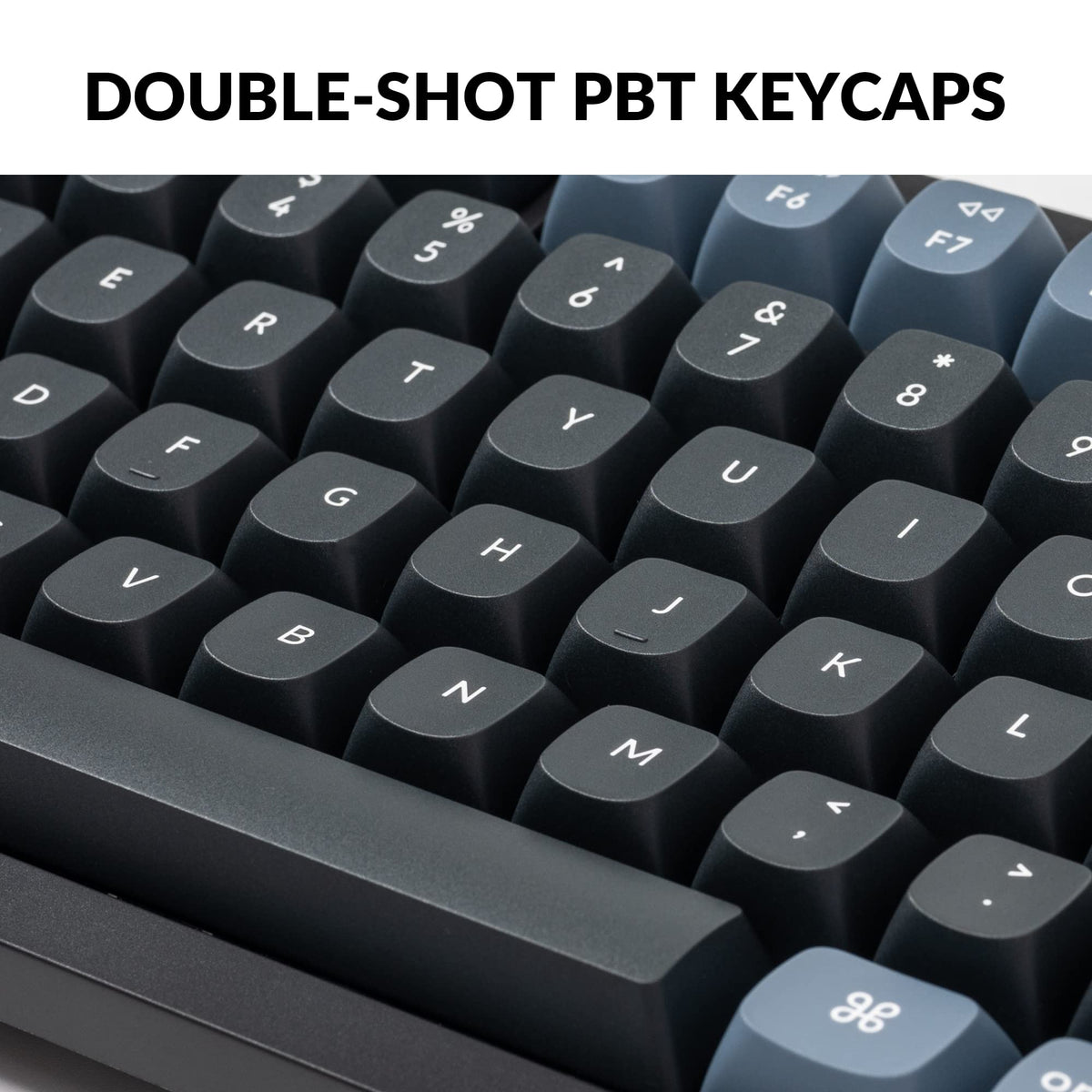 Keychron V3 south-facing RGB backlight glowing under keys for better illumination