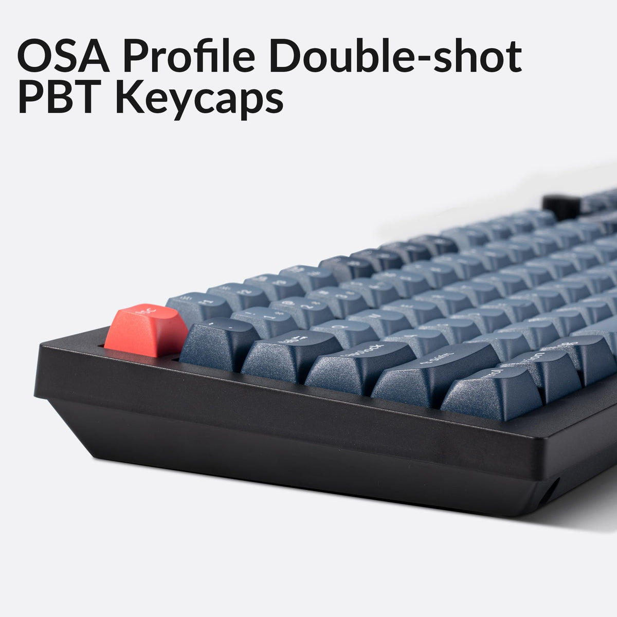Keychron V3 Max gasket-damping foam interior reduces typing noise