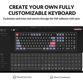 Keychron V6 hot-swappable PCB enables easy switch customization without soldering