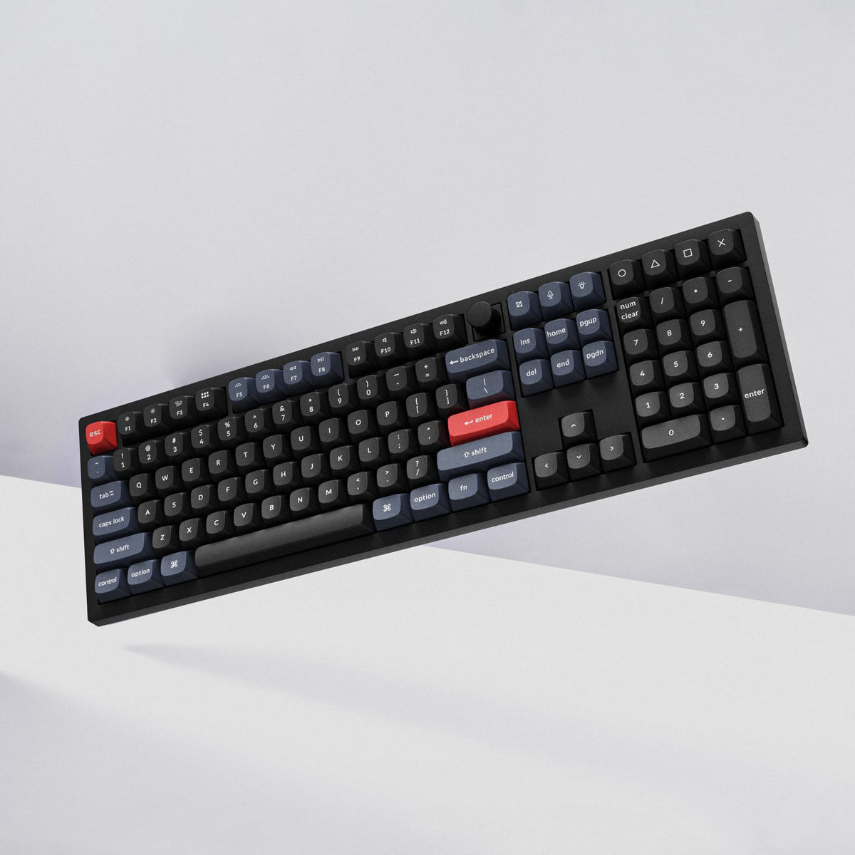 Keychron V6 screw-in stabilizers stabilize big keys for smoother keystrokes