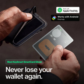 KeySmart SmartCard Gen 3 Atlas Gen 3 chip boosts faster location updates.
