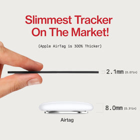 KeySmart SmartCard Lite battery lasts up to two years without charging.