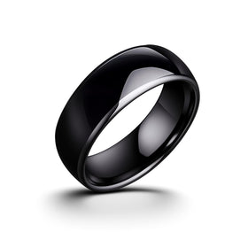 Keysy ring close up shows ceramic material and lightweight durable surface