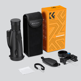 K&F Concept compact monocular fits travel kits for birding and camping