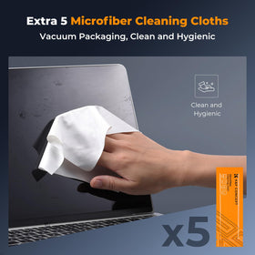 K&F CONCEPT accessories spread including nozzles and brushes for versatile cleaning benefit
