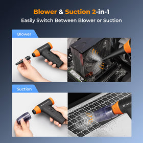 K&F CONCEPT speed slider and controls showing adjustable airflow benefit