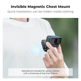 K&F CONCEPT dual-use chest mount for metal or non-metal surfaces