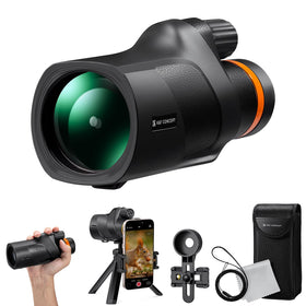 K&F CONCEPT monocular front view showing compact design and steady framing