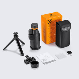 K&F CONCEPT used in the field for birdwatching demonstrating real-world benefit