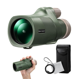K&F CONCEPT front view showing compact monocular and body grip benefit