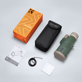 K&F CONCEPT in outdoor birdwatching scene illustrating nature-observation use