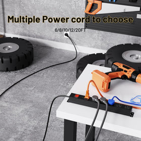 KF wall-mount option suitable for office, garage, or under-desk setups.
