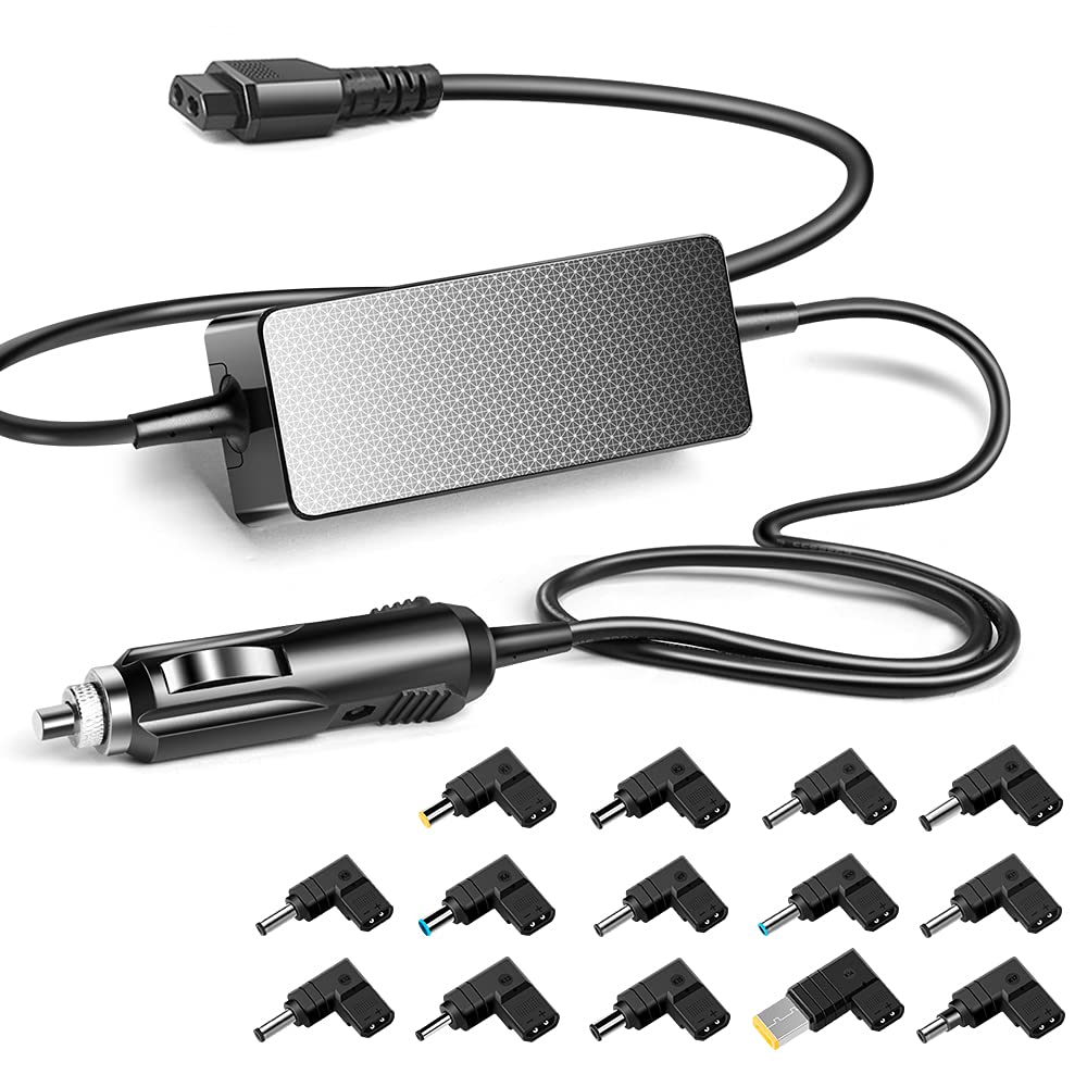 KFD front view car charger showing compact design and easy access