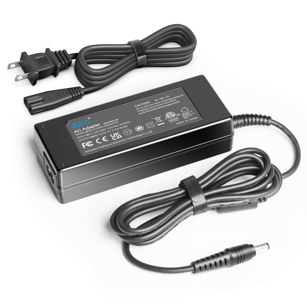 KFD Zebra adapter closeup ports for quick plug-in and secure connection