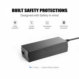 KFD Zebra adapter warranty label highlights 36-month coverage