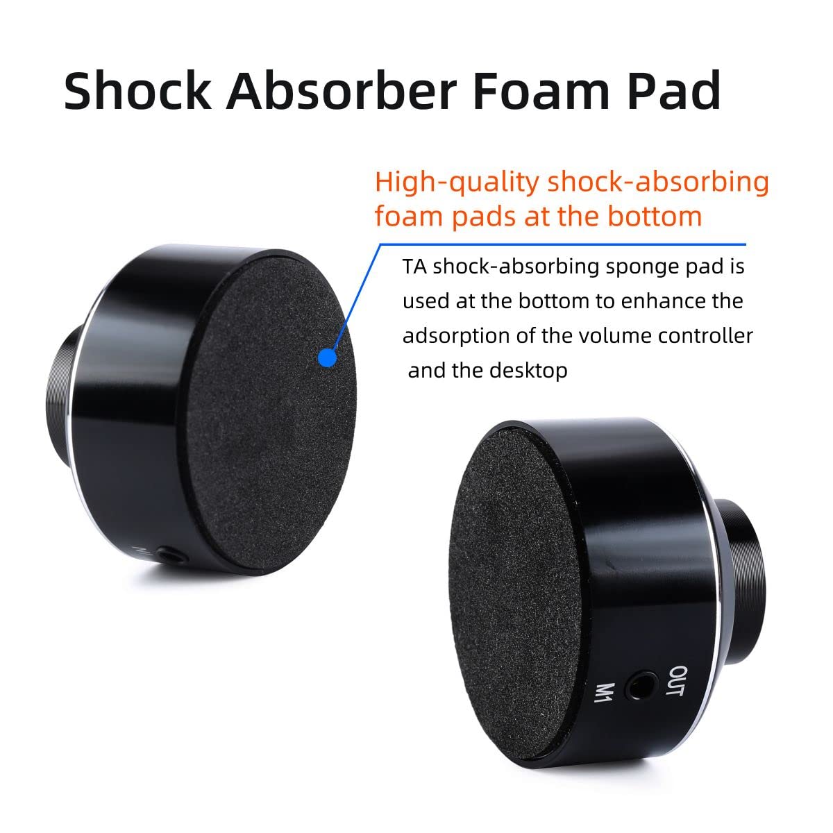 KGUSS ALPS rotating shaft close-up demonstrates smooth, tactile control.