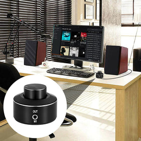 KGUSS durable metal shell complements desks and live event setups.