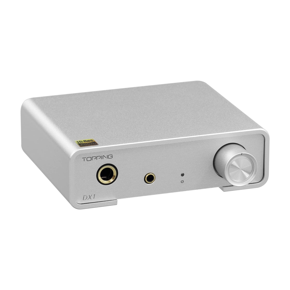 KGUSS DX1 front view shows a compact design built for desktop or travel listening.