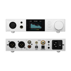 KGUSS DX5II front panel with balanced outputs for precise listening.