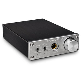 KGUSS FX-Audio DAC-X6 front view highlights compact, desk-friendly design.
