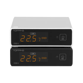 KGUSS Topping E30II lite paired with L30 II headphone amp showing optimized headphone drive