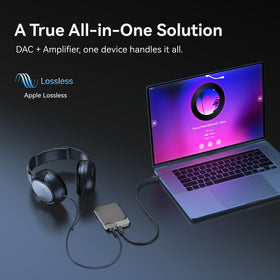 Khadas Tea compact unit with 1160mAh battery for hours of playback.