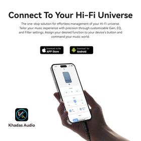 Khadas Tea DAC chip ESS ES9281AC Pro for high-resolution sound.