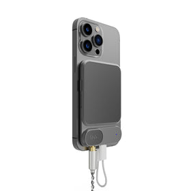 Khadas Tea Headphone Amplifier front view showing slim profile and premium audio.
