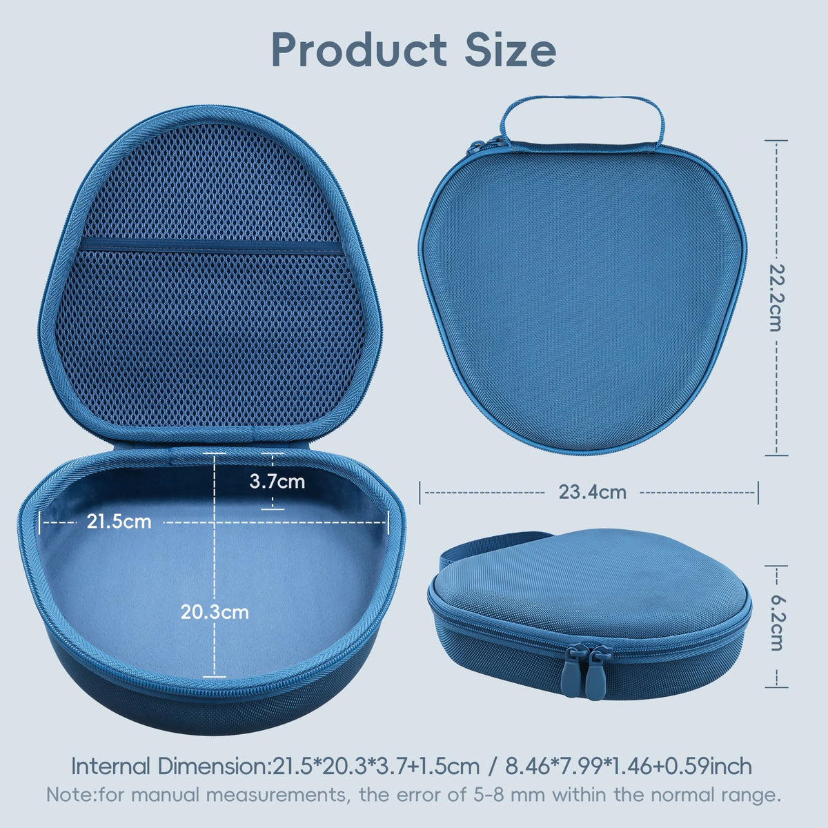 Khanka AirPods Max case soft anti-static material protects headphones