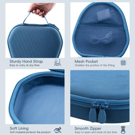 Khanka AirPods Max case velvet lining cushions against impacts