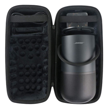 khanka hard case front view showing protective shell and sleek triple-black finish