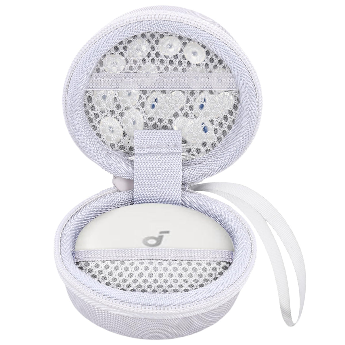 Khanka Soundcore Sleep A30 case front view protecting earbuds on the go