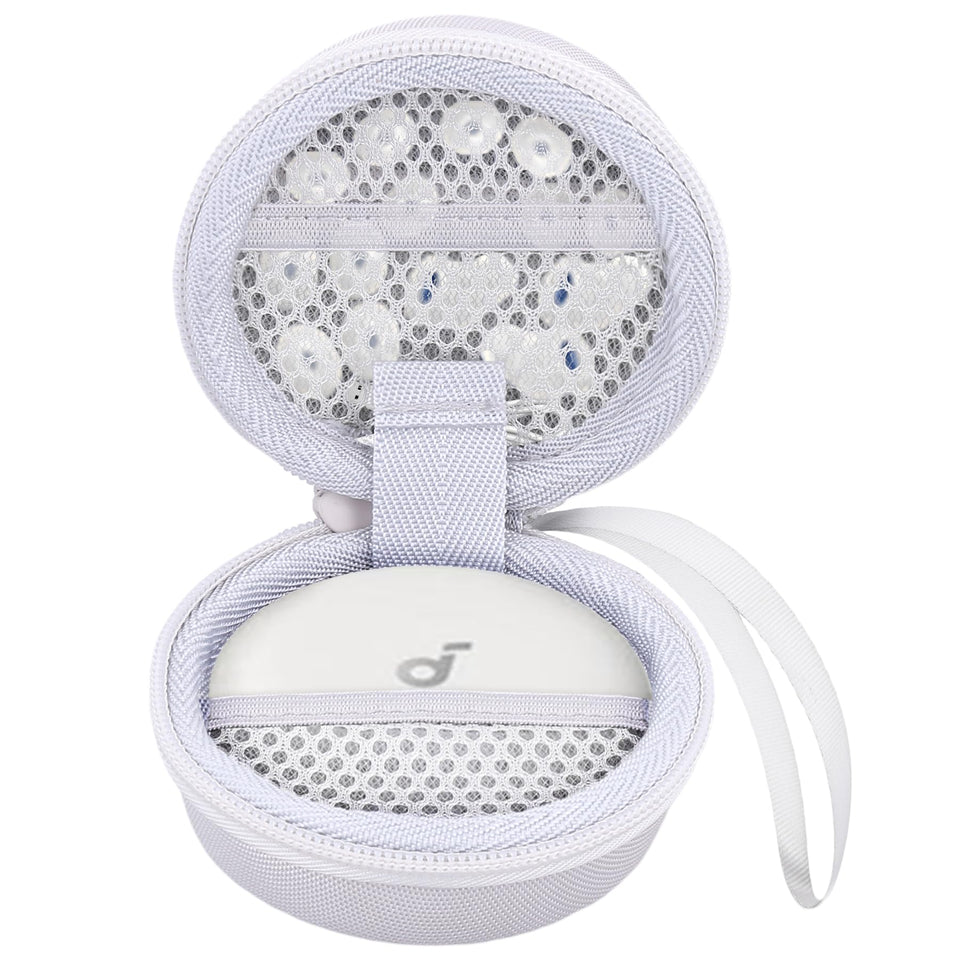 Khanka Soundcore Sleep A30 case front view protecting earbuds on the go
