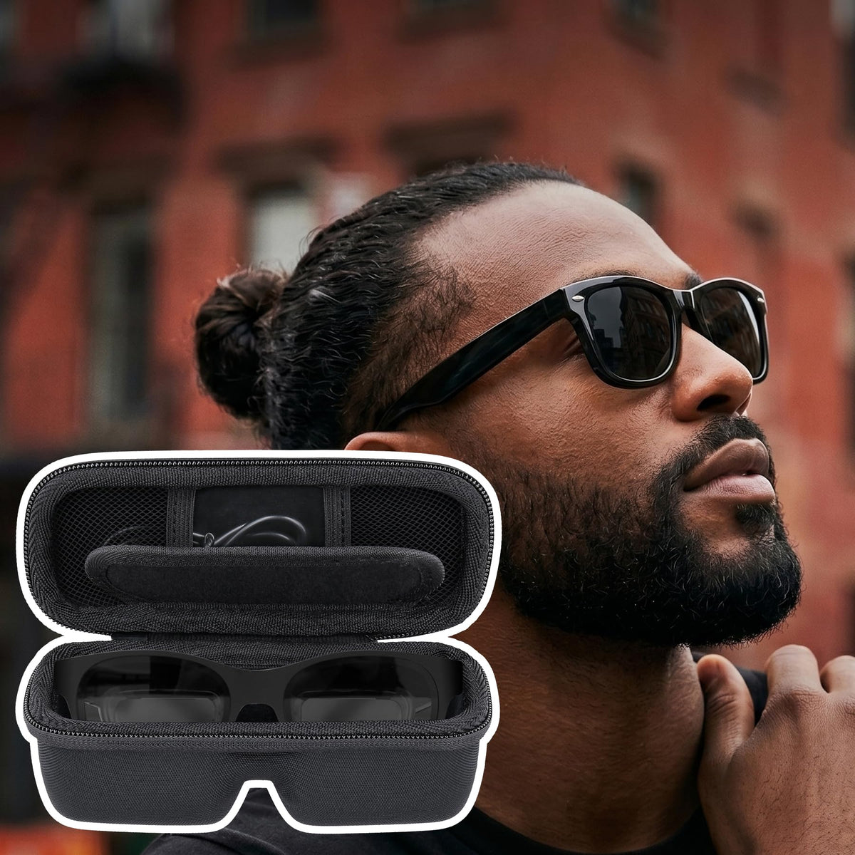 Khanka XREAL case sold separately, accessories not included