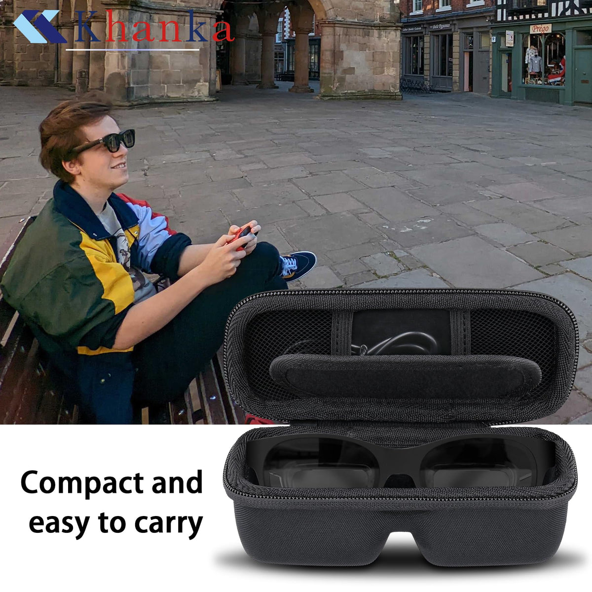 Khanka XREAL case compact design for easy outdoor transport