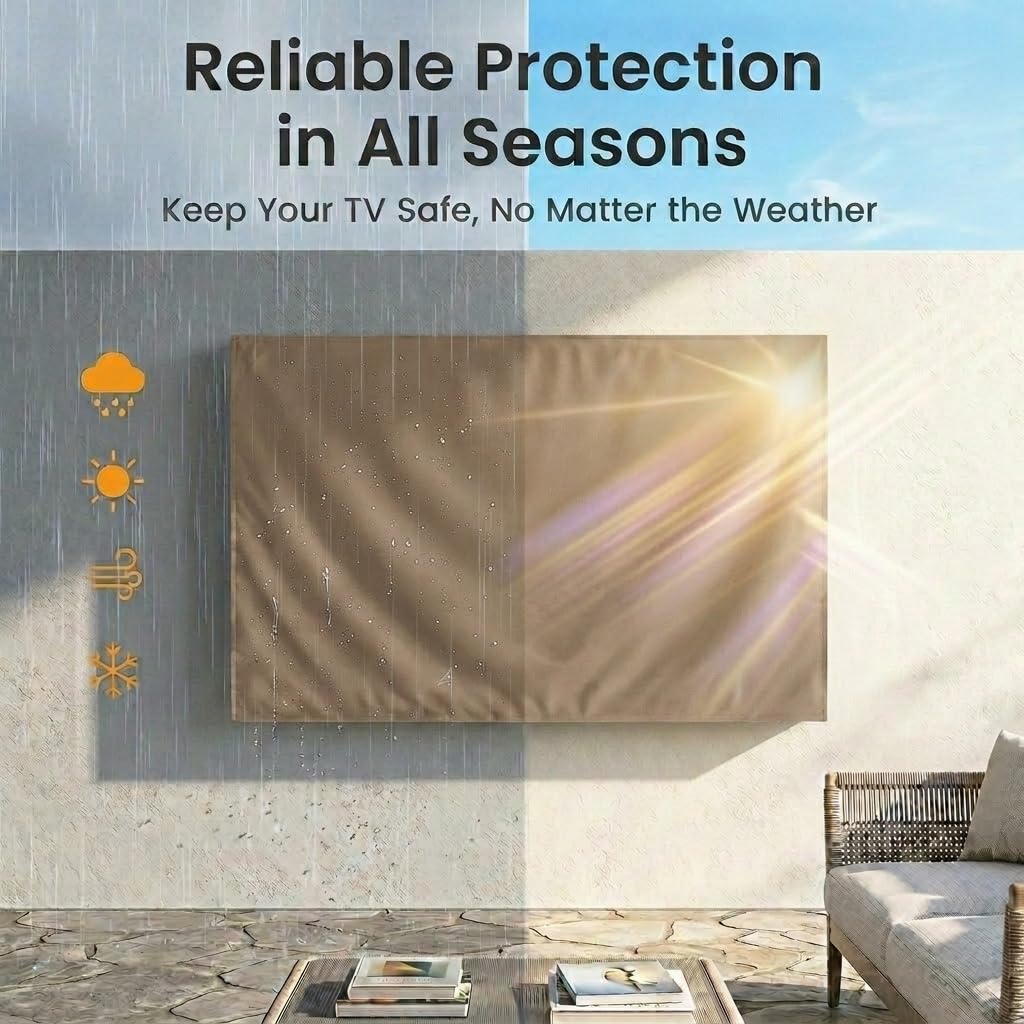 KHOMO GEAR all-season protection suits patios, decks, and poolside setups.