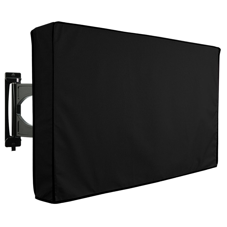 KHOMO Gear Panther outdoor TV cover on wall mount protects a 40–42 inch screen