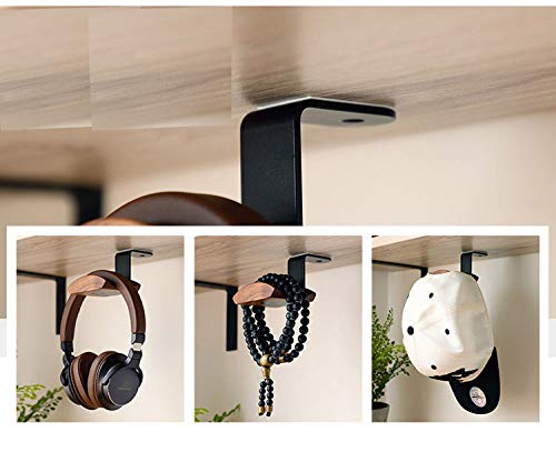 KiaoTime hanger with headphones hanging, protects headband and prevents bending