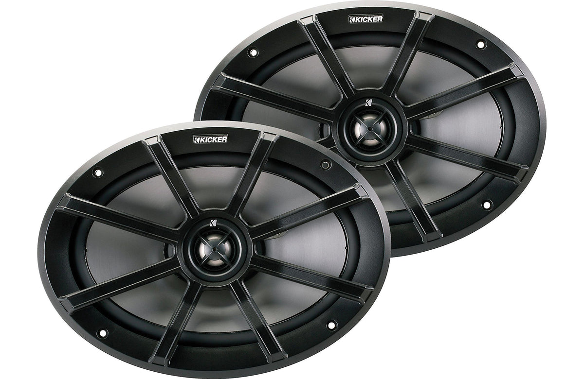 KICKER 40PS694 6x9 front view of powersports speaker for bikes and ATVs