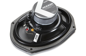 KICKER 40PS694 6x9 weatherproof housing built for rain, dust, and spray