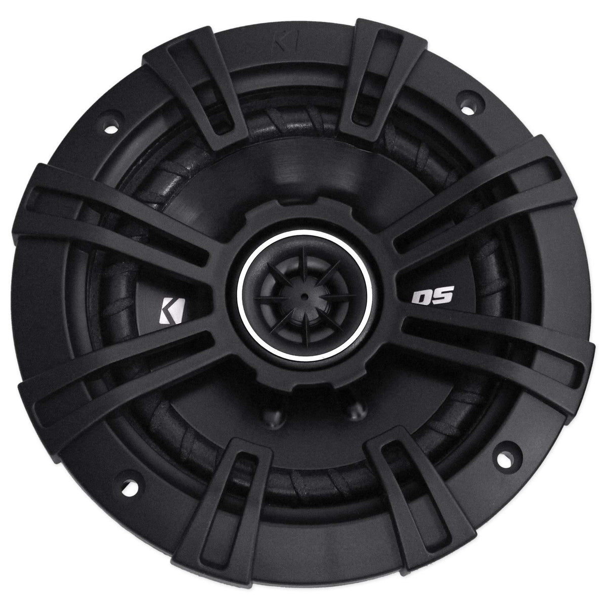 KICKER 43DSC504 cone-material highlights durable polypropylene for crisp reliable sound