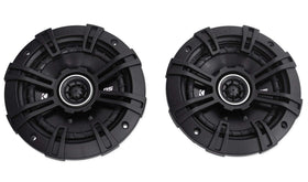 KICKER 43DSC504 front view for easy dashboard installation and compact fit