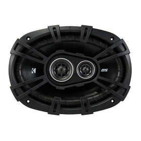 KICKER 43DSC6504 6.5-inch front view highlights compact 2-way design.