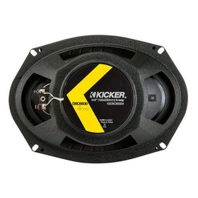 KICKER 43DSC69304 dual speakers in dash illustrating versatile install.