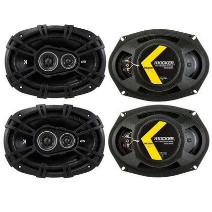 KICKER 43DSC69304DS 6x9 inch woofer for rich bass on daily driving.