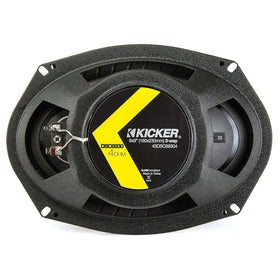 KICKER 43DSC69304DS zero-protrusion design protects dash surfaces.