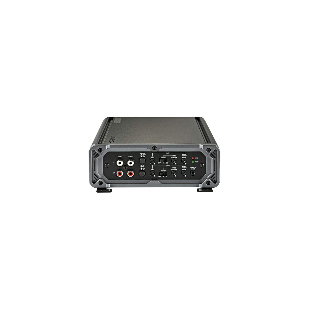 Kicker 46CXA3604 crossovers image shows adjustable low-pass filtering for targeted bass